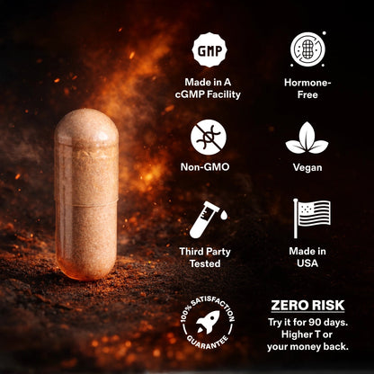 Mars Men Natural Testosterone Support 30 Servings